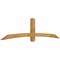 Ekena Millwork Bellingham Rough Sawn Timber Gable Bracket, Western Red Cedar, 96"W x 24"H x 4"D x 4"F, 6/12 Pitch GBW096X24X0404BEL00RWR - alternate 2